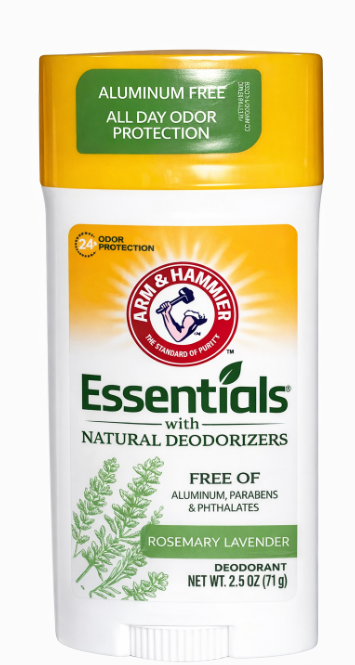 Arm & Hammer Essentials Natural Deodorant – Rosemary Lavender (Aluminum-Free) | 6-Pack