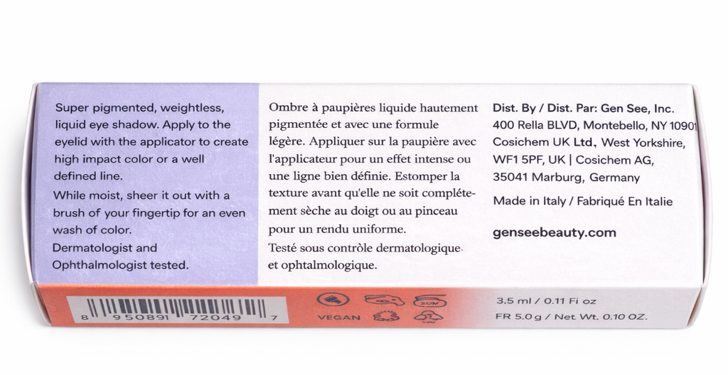 Gen See Mixed Media Matte Liquid Eyeshadow – 0.23 fl oz (7 mL)